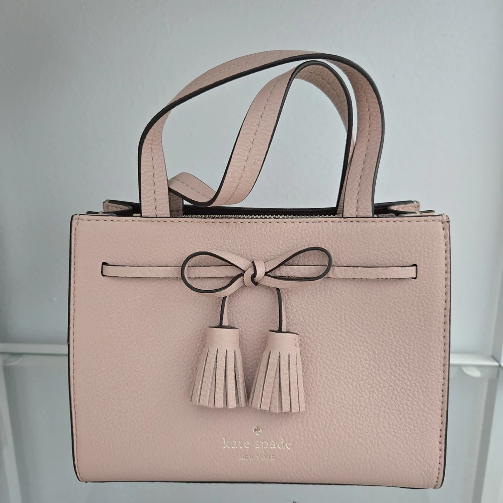 Kate Spade Pink Leather Tote Bag - Picture 2 of 9